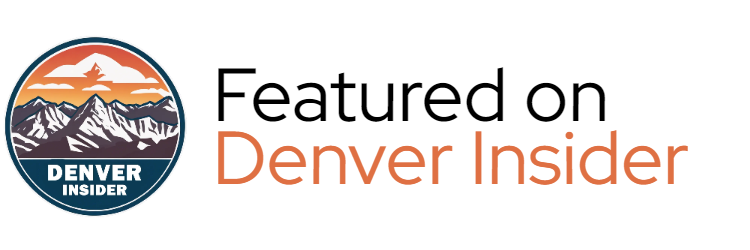 Denver Insider logo with the words "Featured on Denver Insider."